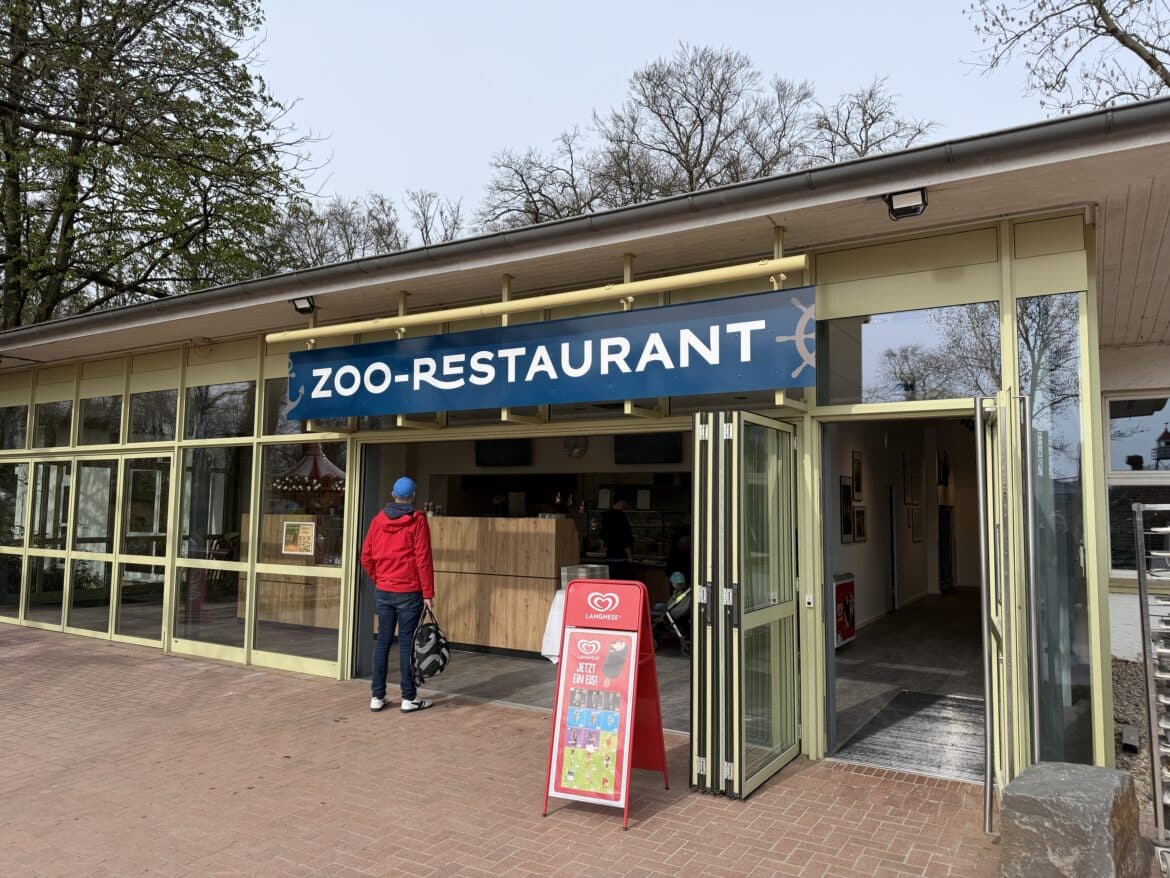 Am 22. März 2026 öffnete das Zoo-Restaurant erstmals zu den niedersächsischen Osterferien seine Türen. / Foto: Zoo Osnabrück (Katrin Krusch).