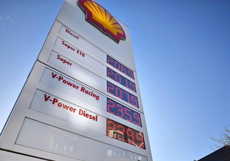 Shell-Tankstelle (Archiv)