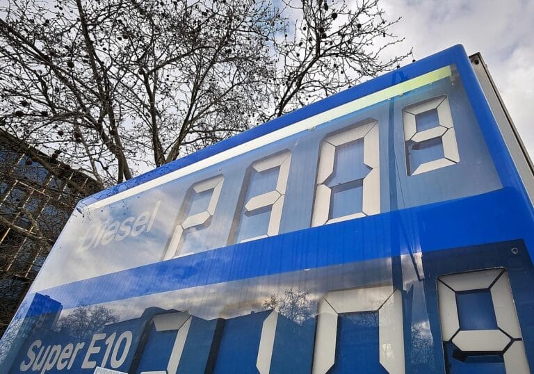 Tankstelle am
