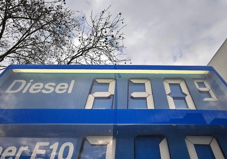 Tankstelle am
