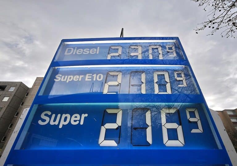 Tankstelle am