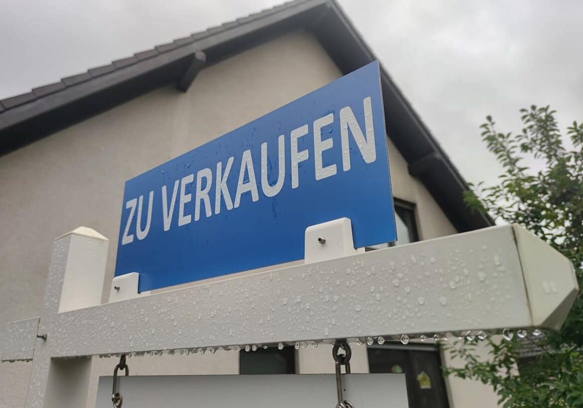 "Zu Verkaufen"-Schild