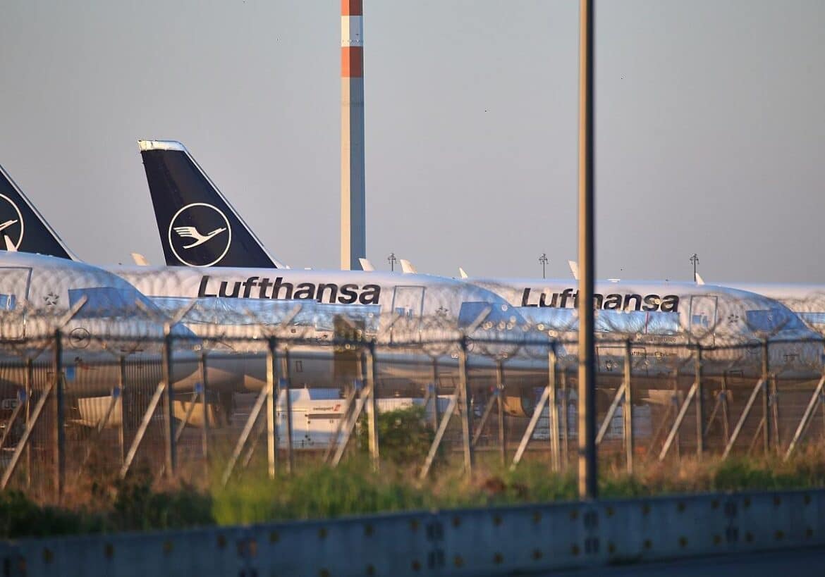 Lufthansa-Flugzeuge (Archiv)