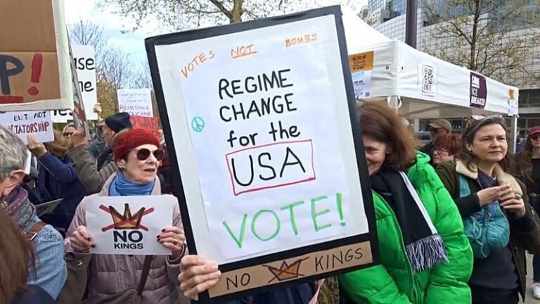 Massenproteste in den USA gegen Trumps Politik