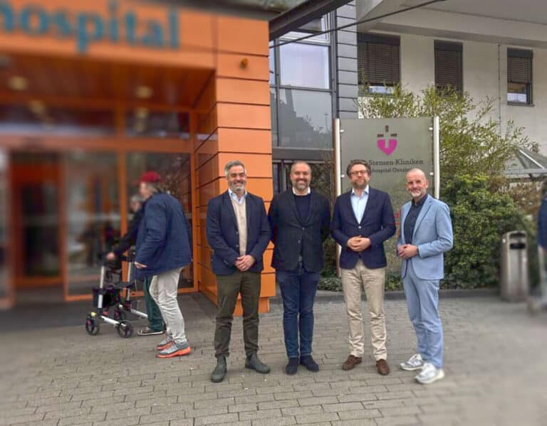 Prof. Dr. med. Roßlenbroich, Dr. med. Wellenbrock, Prof. Dr. med. Hirsch, Dr. Runde in Innenstadt
