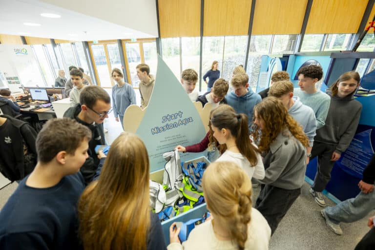 DBU-Ausstellung "Mission AQUA" / Foto: Rogge, DBU in Westerberg