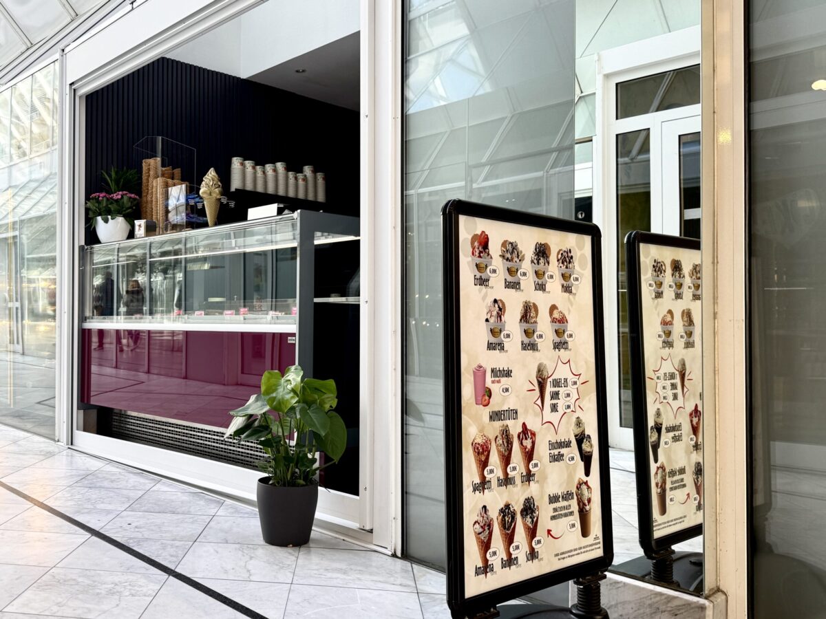 In der Theater-Passage gibt‘s jetzt Eis: Samanda eröffnet zweiten Standort in Osnabrück Samanda