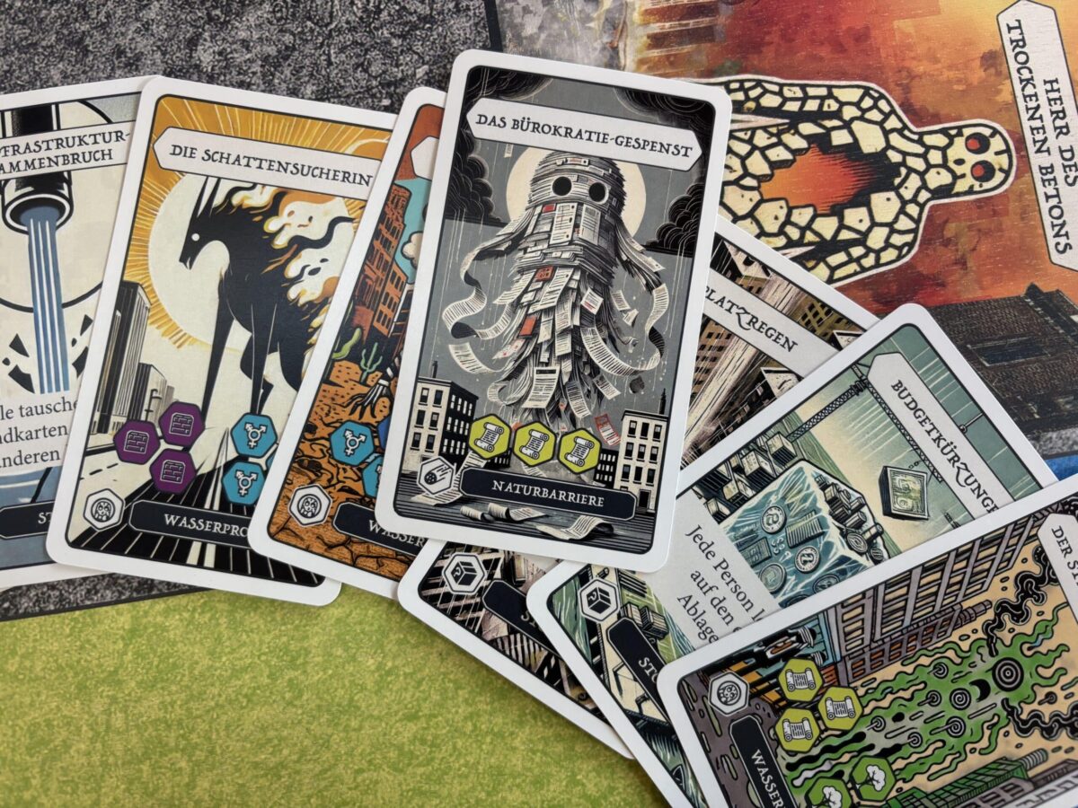 Spielkarten der DBU-Ausstellung "Mission AQUA" / Foto: Lilli Würdemann
