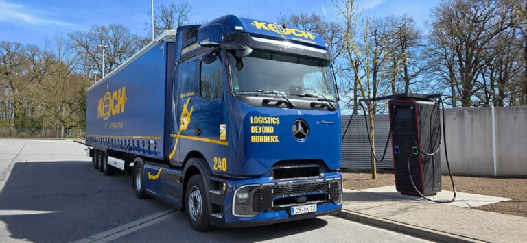 E-Truck von Koch in Hafen