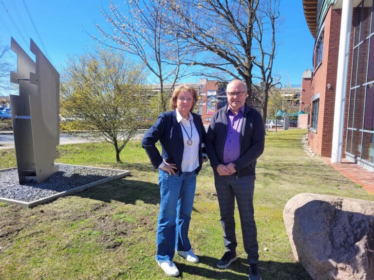 Jutta Olbricht und Gerd Bossmann. / Foto: SPD-Kreistagsfraktion in Landkreis Osnabrück (Region)