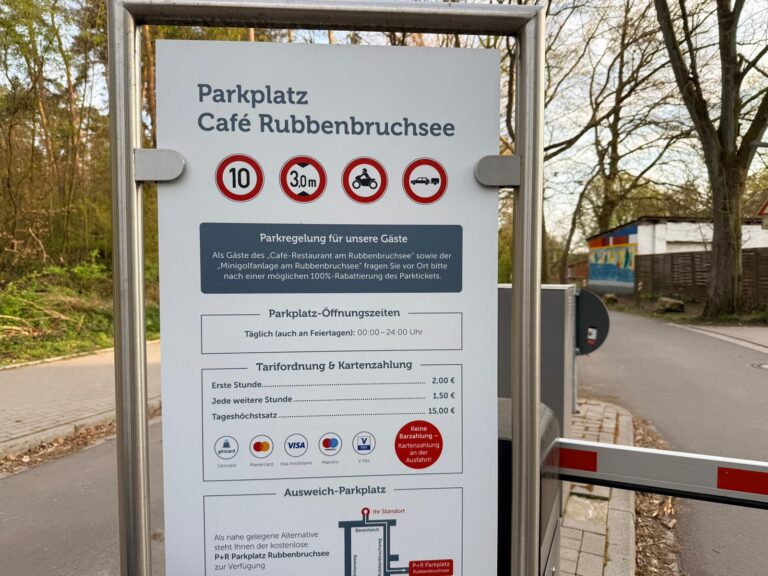 Werde die Schranke am Rubbenbruchsee passiert, soll künftig zahlen. / Foto: Pohlmann in Eversburg