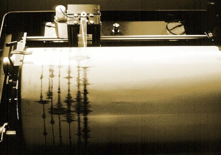 Seismograph bei