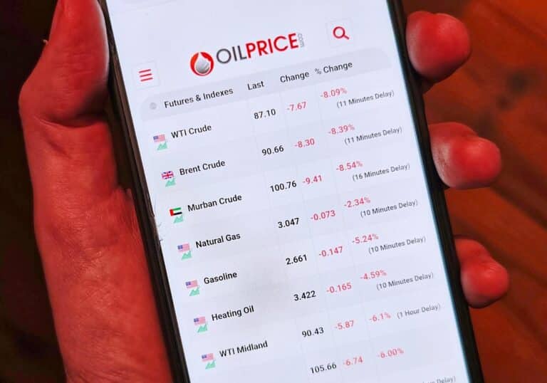 Ölpreise auf