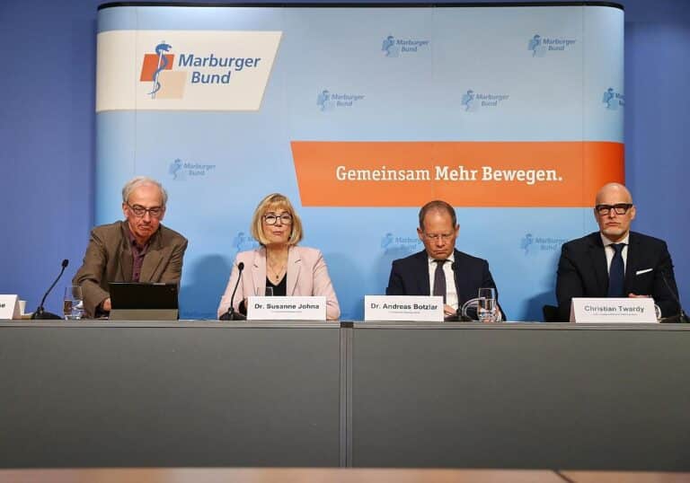 Pressekonferenz Marburger