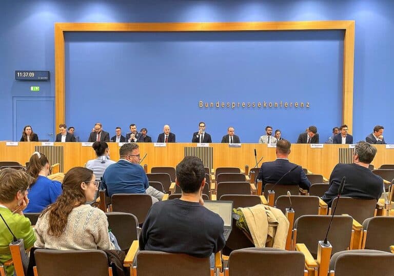 Regierungspressekonferenz am