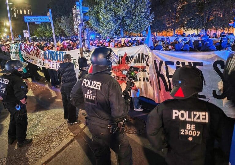 Linke Demo