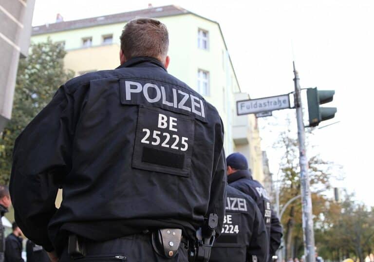 Polizei bei