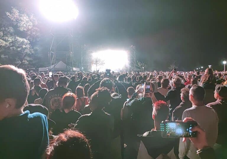 Zuschauer beim