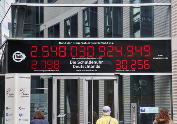 Schuldenuhr (Archiv)