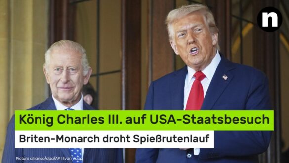 König Charles III. besucht USA ohne Treffen mit Prinz Harry