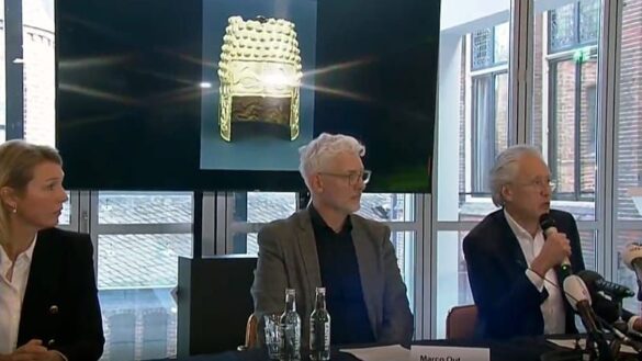 2.500 Jahre alter Goldhelm aus Museum in den Niederlanden zurück