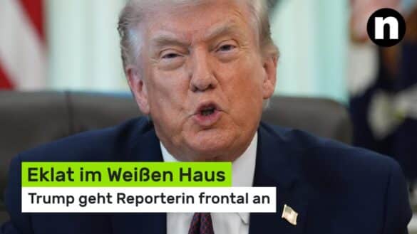 Trump greift Reporterin an und gerät wegen Orbán unter Druck