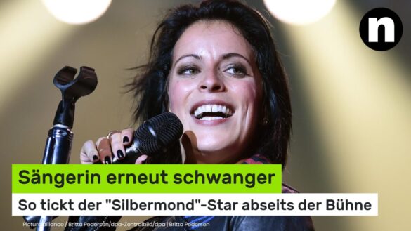 Silbermond-Sängerin Stefanie Kloß erwartet zweites Kind
