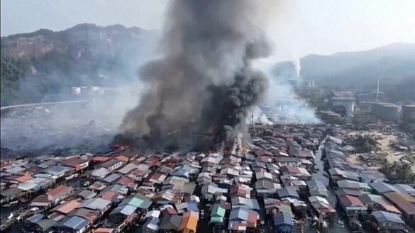 Großbrand in Malaysia zerstört Hunderte Häuser