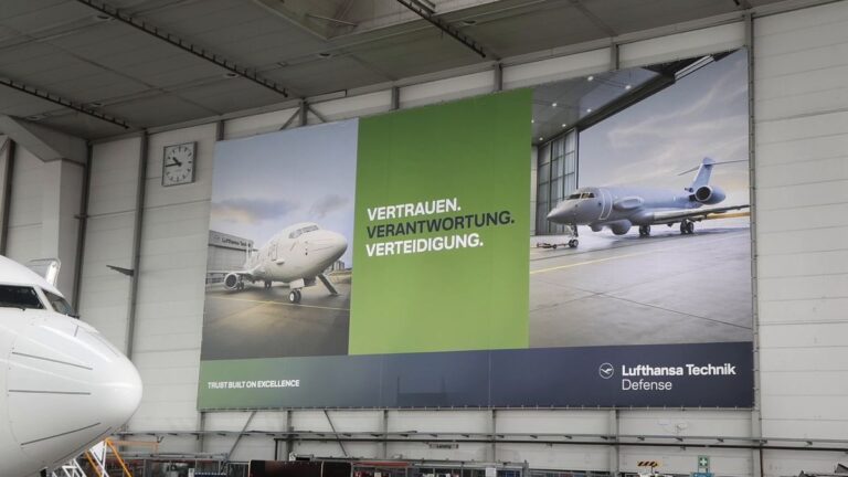 Lufthansa Technik wartet erstmals waffentragende Flugzeuge