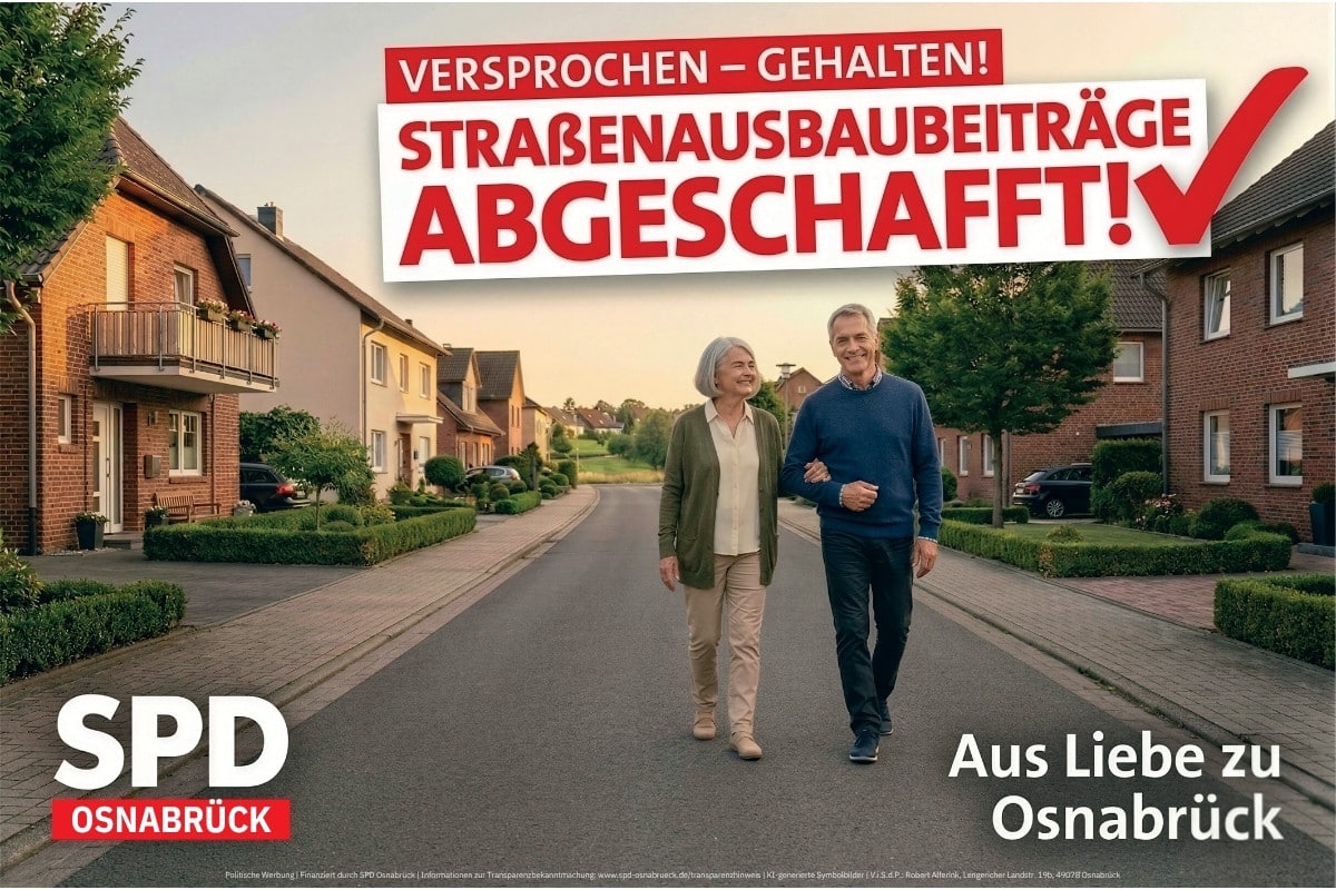 Plakat der SPD Osnabrück