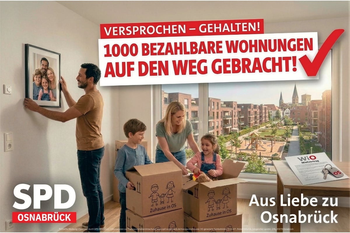 Plakat der SPD Osnabrück