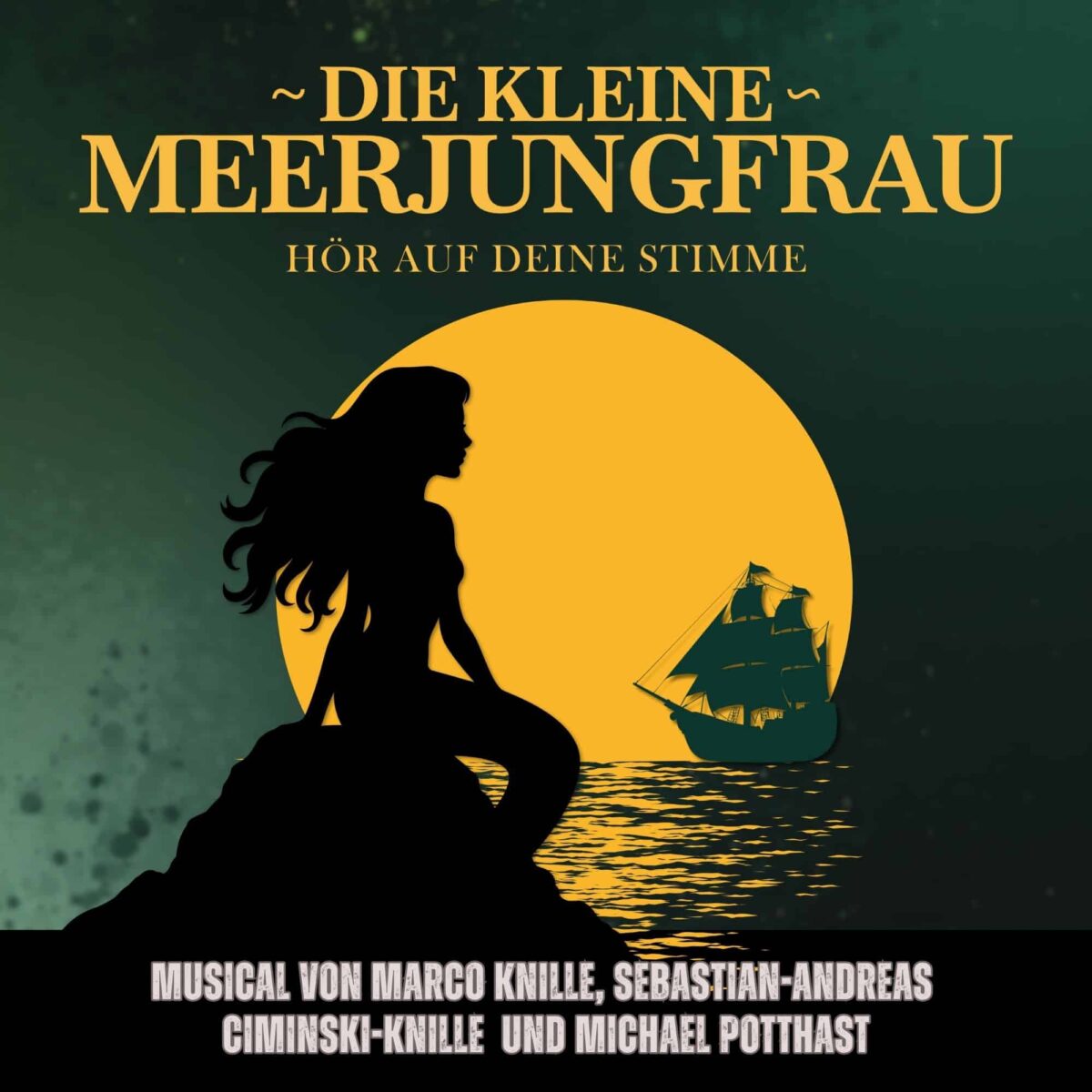 Zwei Osnabrücker und ein Meppener bringen neue Musical-Version der „Kleinen Meerjungfrau“ auf die Bühne Cover "Die kleine Meerjungfrau – Hör auf deine Stimme"