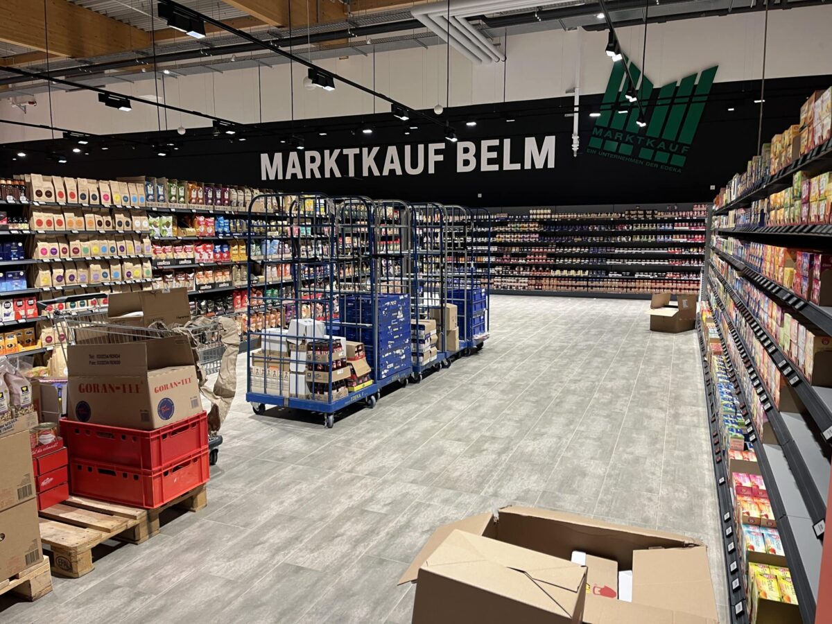 Ausschnitt des Sortiments im Marktkauf/ Foto: Mailin Goldkamp