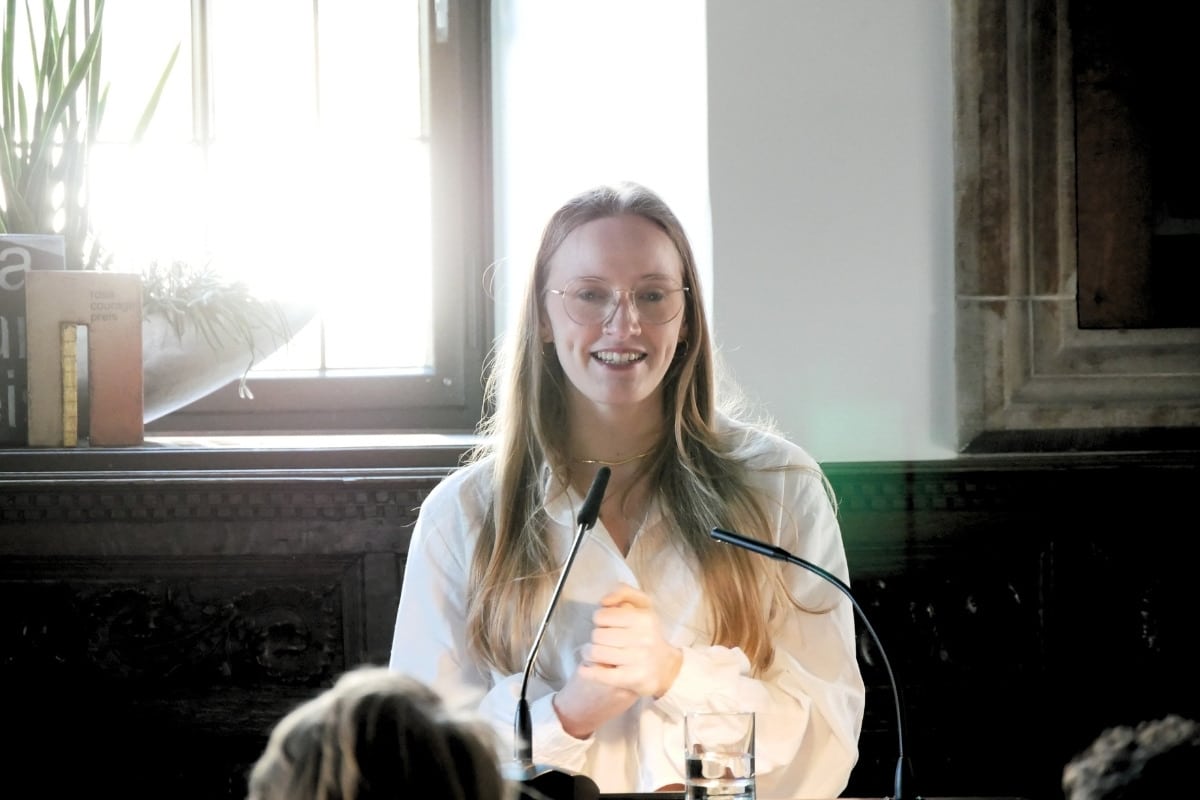 Content Creatorin Leonie Löwenherz. / Foto: Dominik Lapp