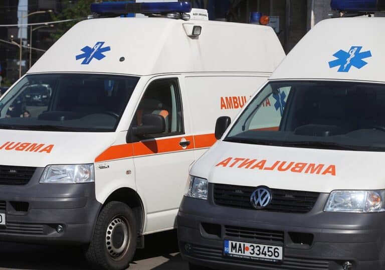 Rettungswagen in