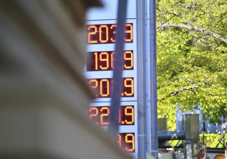 Tankstelle am