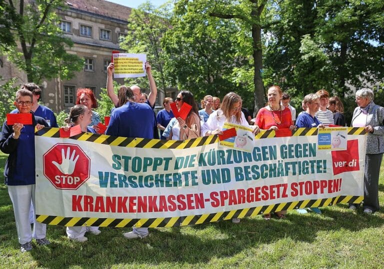 Verdi-Proteste am