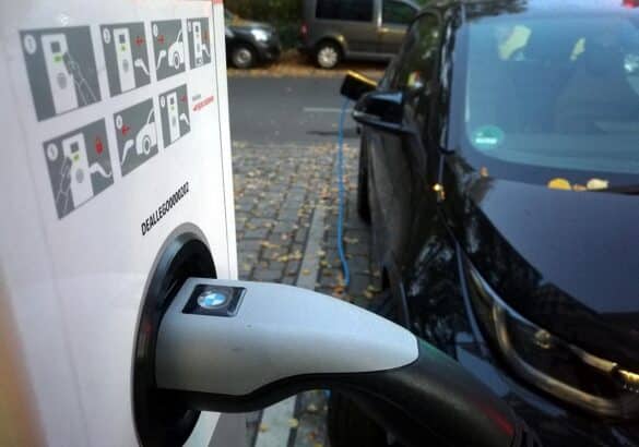 Elektroauto an