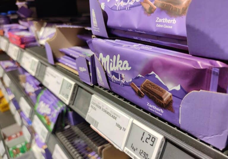 Milka-Schokolade (Archiv)