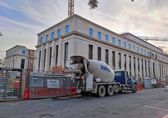Baustelle am