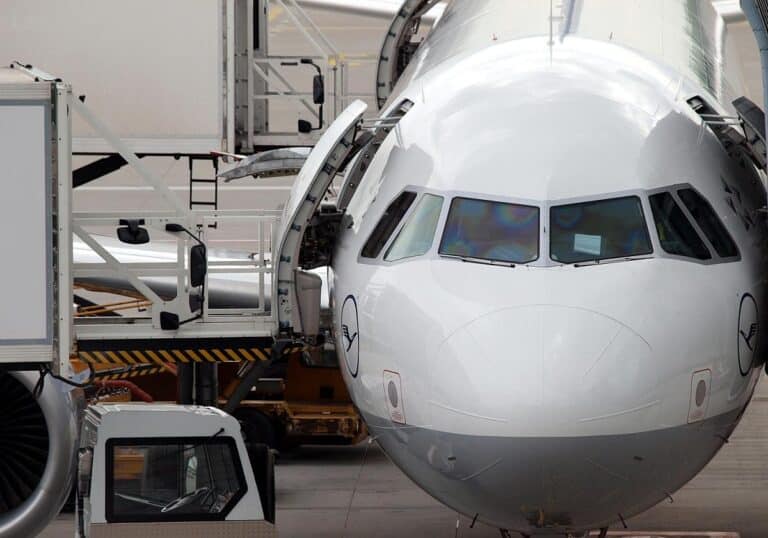 Lufthansa-Maschine wird
