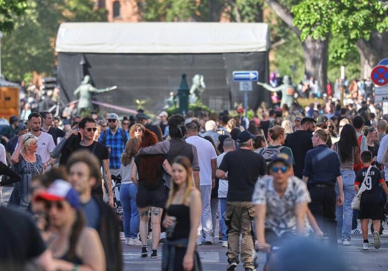 Menschen auf