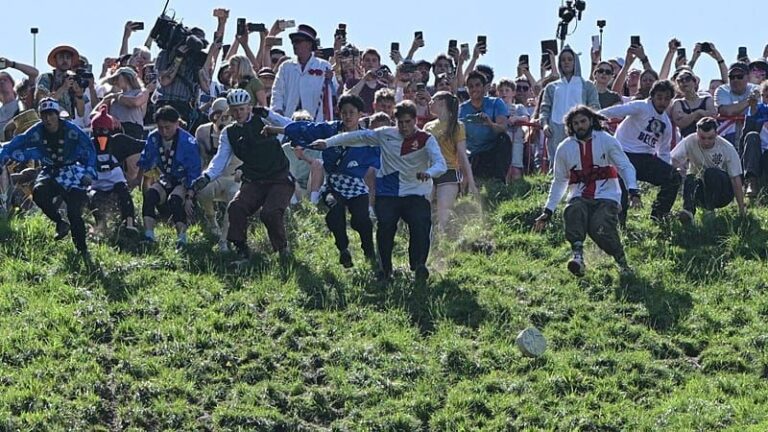 Deutscher siegt erneut beim Käserennen in England