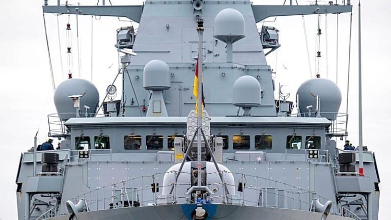 Deutscher Minenjäger „Fulda“ startet ins Mittelmeer