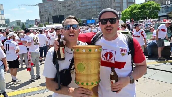 DFB-Pokalfinale: Stuttgart und Bayern in Berlin
