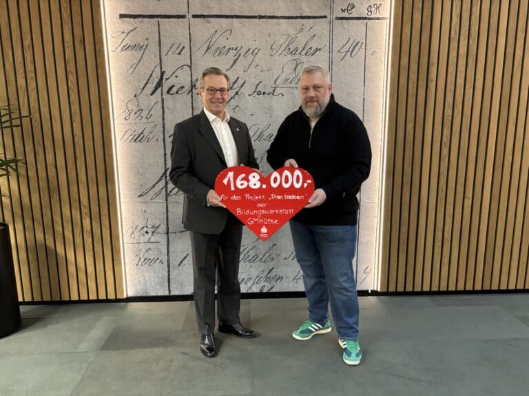Johannes Hartig und René Luttenberg. / Foto: L. Knemeyer in Landkreis Osnabrück (Region)