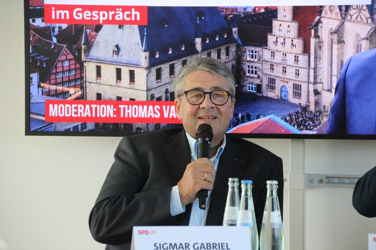 Sigmar Gabriel / Foto: Dominik Lapp