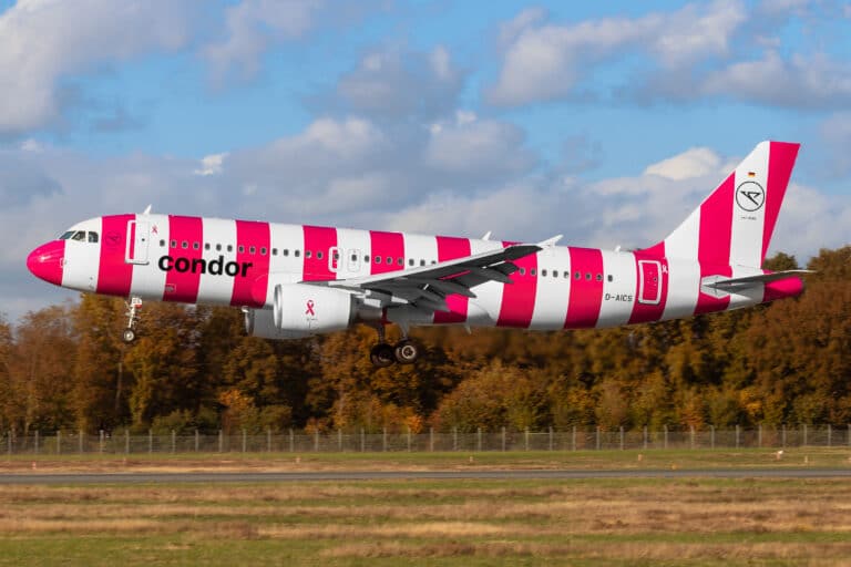 Condor stationiert einen Airbus am FMO. / Foto: FMO in Landkreis Osnabrück (Region)