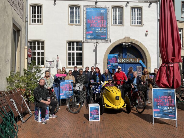 Die teilnehmenden Künstlerinnen und Künstler freuen sich auf Besuch in ihren Ateliers. / Foto: Dominik Lapp in Osnabrück (Gesamtstadt)