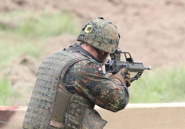 Bundeswehr-Soldat mit